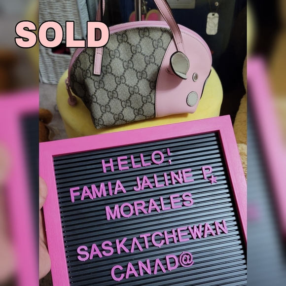 🎁SOLD🎁 CUTIE GUCCI Zoo bag - Picture 1 of 8